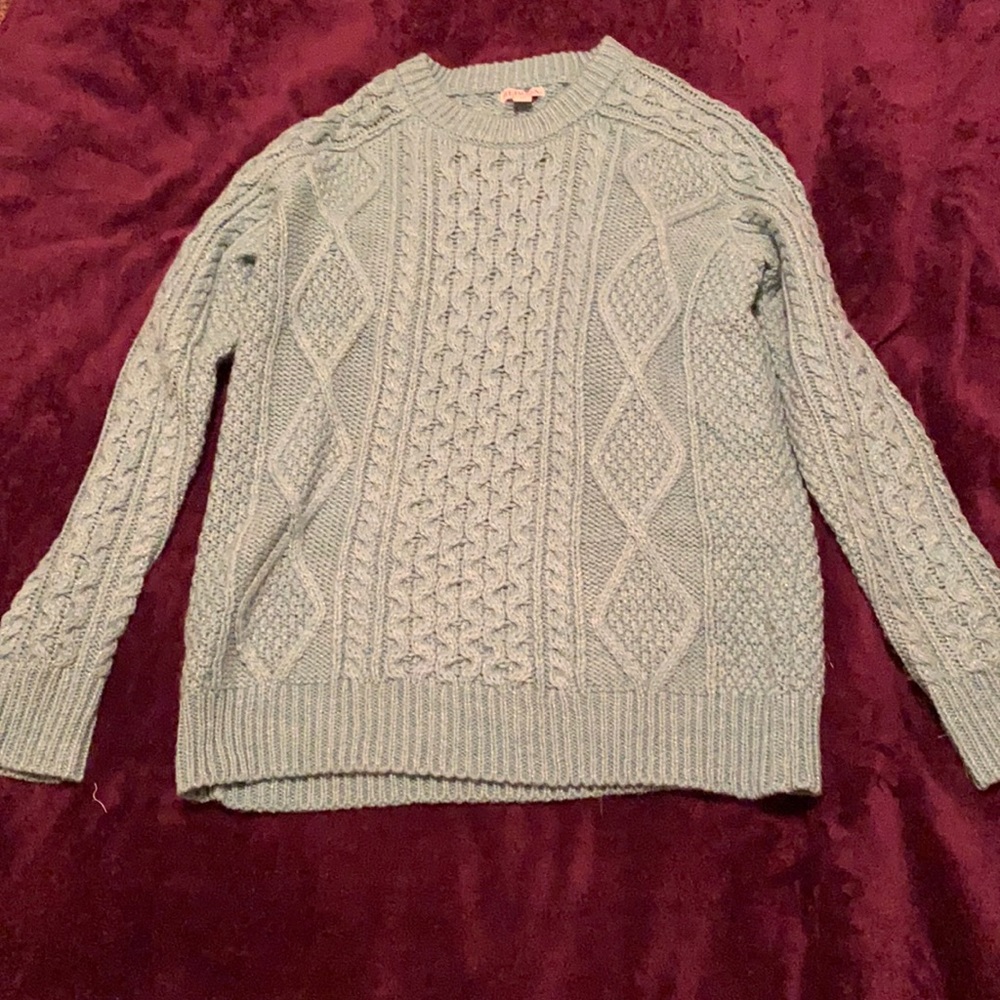 Chunky knit sweater